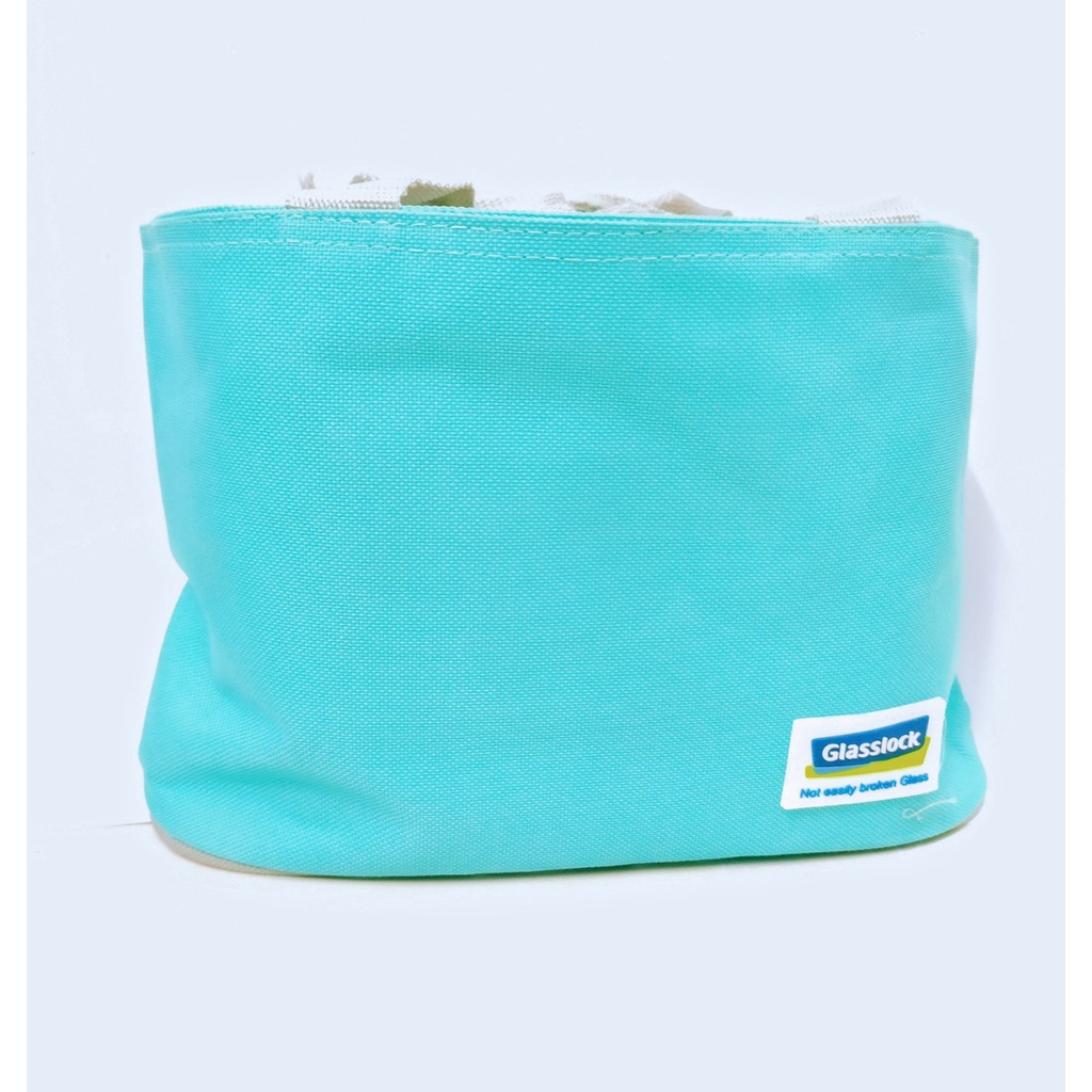 Bộ 2 Hộp Thủy Tinh Glasslock Lunch100 1000ml Và Túi Giữ Nhiệt