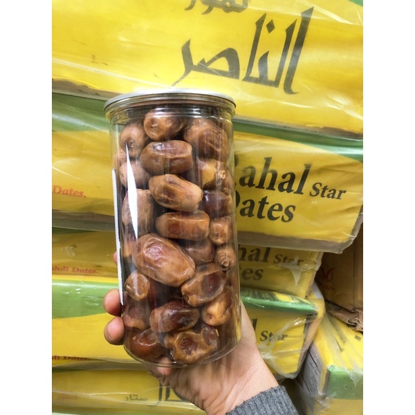 Quả chà là rời sấy dẻo hộp 500g - Chà là mật