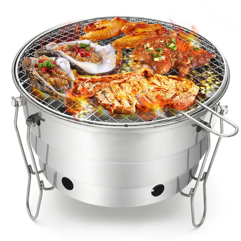 Vỉ Nướng Bbq Ngoài Trời Bằng Thép Không Gỉ