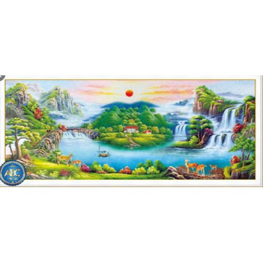 TRANH ĐÍNH ĐÁ PHONG CẢNH VS293 VS294