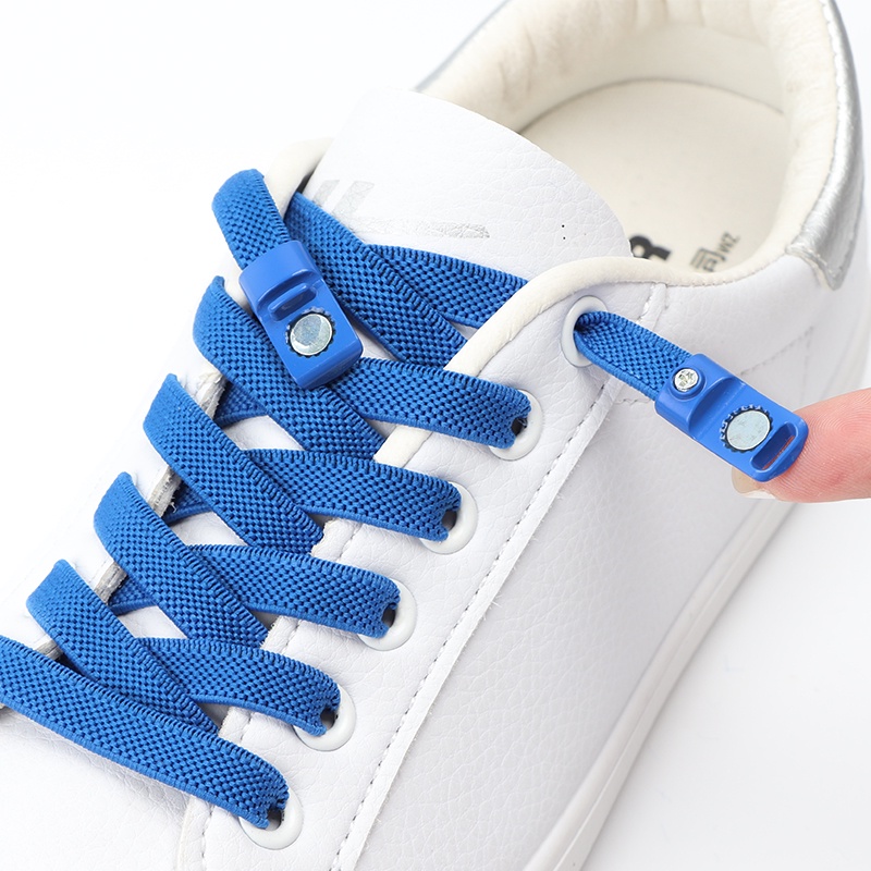 1 Cặp Dây Giày Co Giãn Không Cần Buộc 8MM Dành Cho Trẻ Em Và Người Lớn