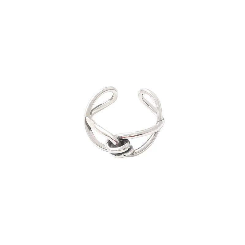 2 Nhẫn cổ điển thời trang hàn quốc tùy chỉnh cỡ