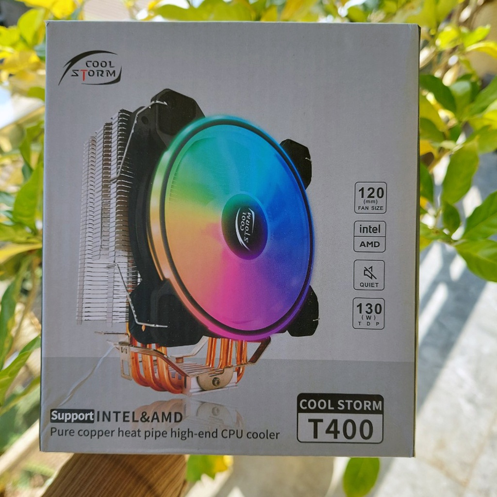 Tản nhiệt khí CPU Cool Storm T400 Red RGB