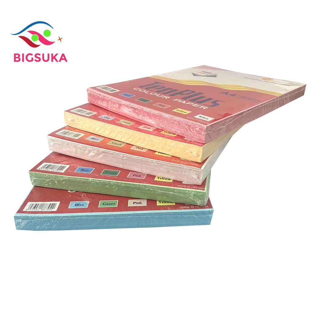 Bìa thơm A4 dày 180gsm xấp 100 tờ BIGSUKA