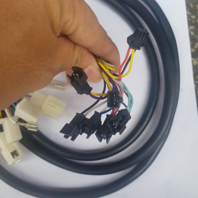 Dây Điện Tổng Dây Điện Sườn Xe Xạp Điện HUY XE ĐẠP ĐIỆN