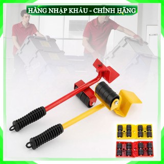 Dụng cụ nâng di chuyển vật nặng đồ đạc thông minh bằng bộ con lăn hỗ trợ