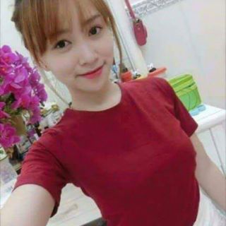 Áo tay ngắn thun gân