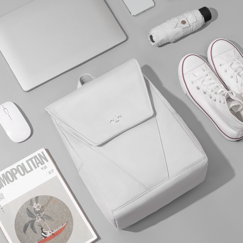 MAH YOUNG Ba lô máy tính xách tay phong cách Hàn Quốc cổ điển trẻ trung Túi đi học chống thấm nước giải trí - Nhỏ