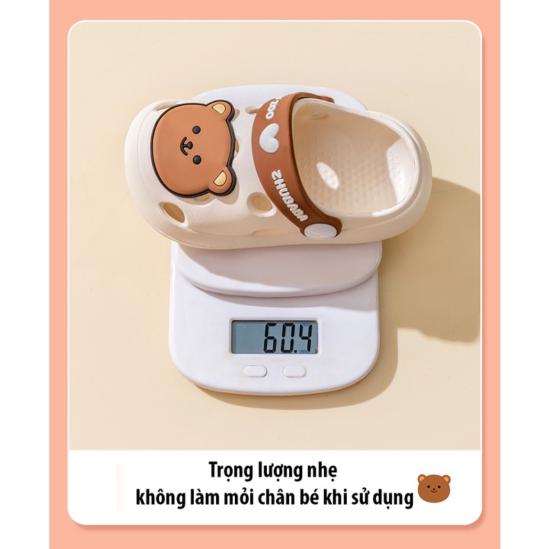 Dép Trẻ Em, Dép Cross Cho Bé . Dép Tập Đi Cho Bé Gái Và Bé Trai , Dép Cho Bé Với Kiểu Dáng Xinh Xắn Và Dễ Thương