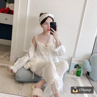 SET NGỦ TIỂU THƯ BÁNH BÈO CAO CẤP NEW 2018 SALE SOCK