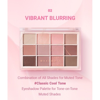 [Hàng Mới Về] Bảng mắt WAKEMAKE Soft Blurring Eye Palette