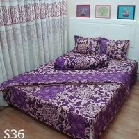 Bộ ga chun + 2 vỏ gối