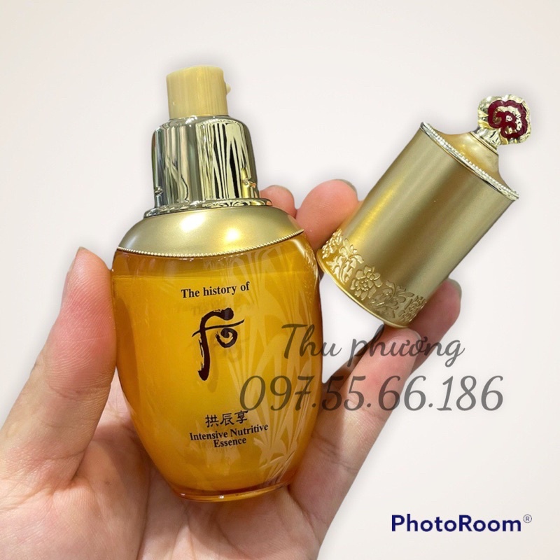 [ Tách Sét] Tinh chất chống lão hoá cấp ẩm Whoo vàng Intensive Nutritive Essence 30ml