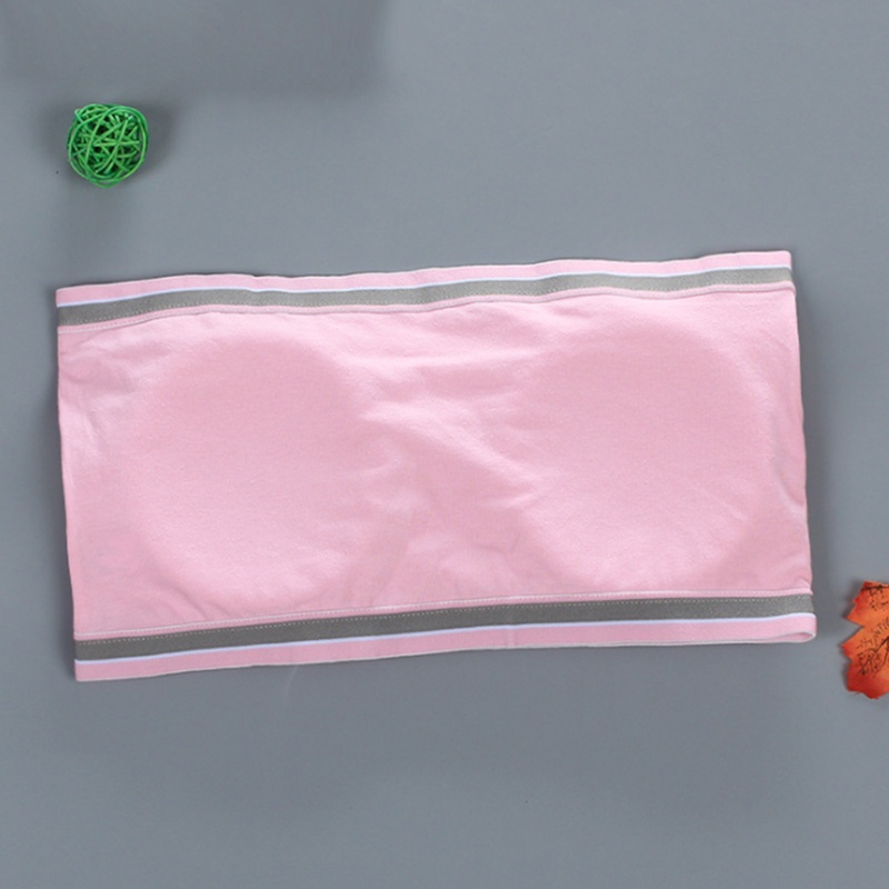 Brroa Áo Ngực Thể Thao Không Dây In Chữ Có Miếng Đệm Tháo Rời Được Cho Nữ Tuổi Teen