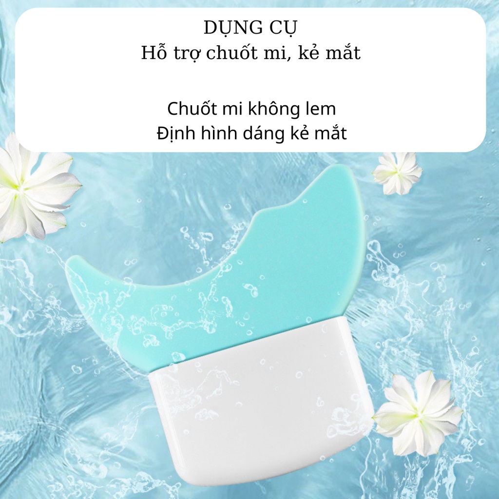 DỤNG CỤ Hỗ trợ chuốt mi KHÔNG LEM, ĐỊNH HÌNH kẻ mắt silicon nội địa Trung