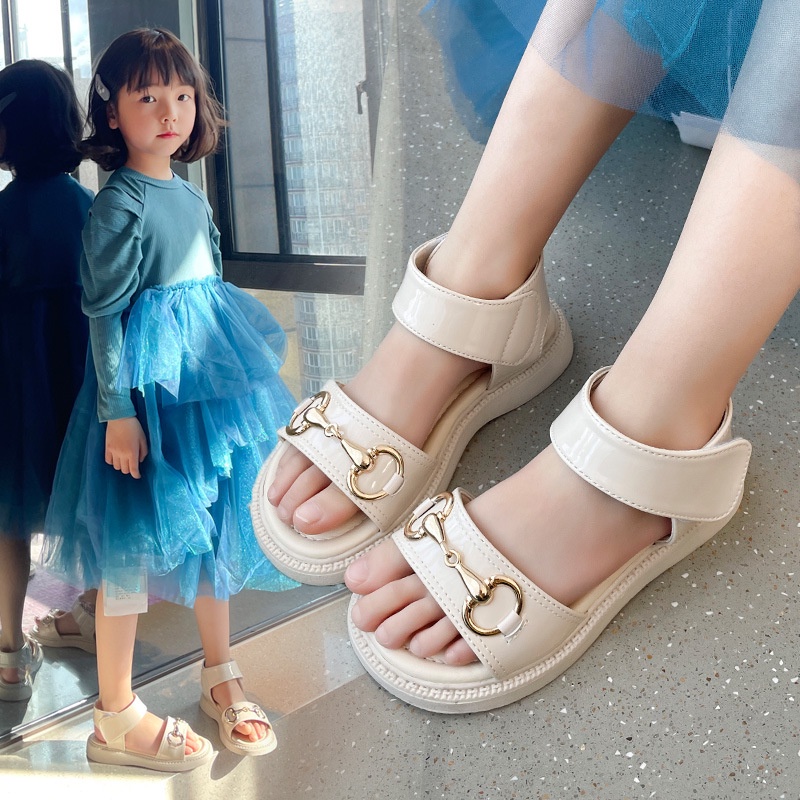 Dép Sandal 2023 mã JN6877 Quảng Châu cao cấp cho bé gái từ 26 đến 35