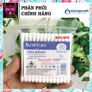 Tăm Bông Meriday cho người lớn 40 que/ Gói Zíp - Bông Bạch Tuyết