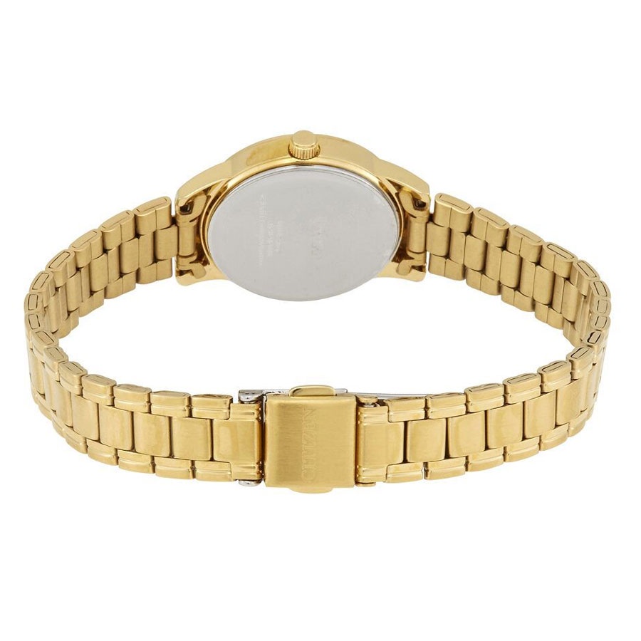 Đồng Hồ Nữ Citizen Dây Thép Không Gỉ EJ6083-59E - Mặt Đen