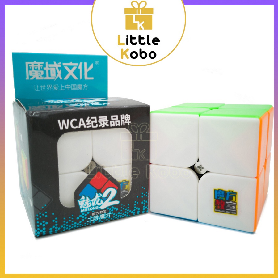Rubik 2x2 Stickerless MoYu MeiLong MFJS Rubic 2 Tầng 2x2x2 Đồ Chơi Thông