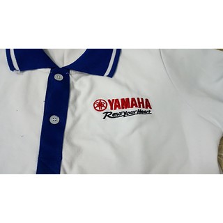 ÁO THUN YAMAHA TRẮNG NỮ