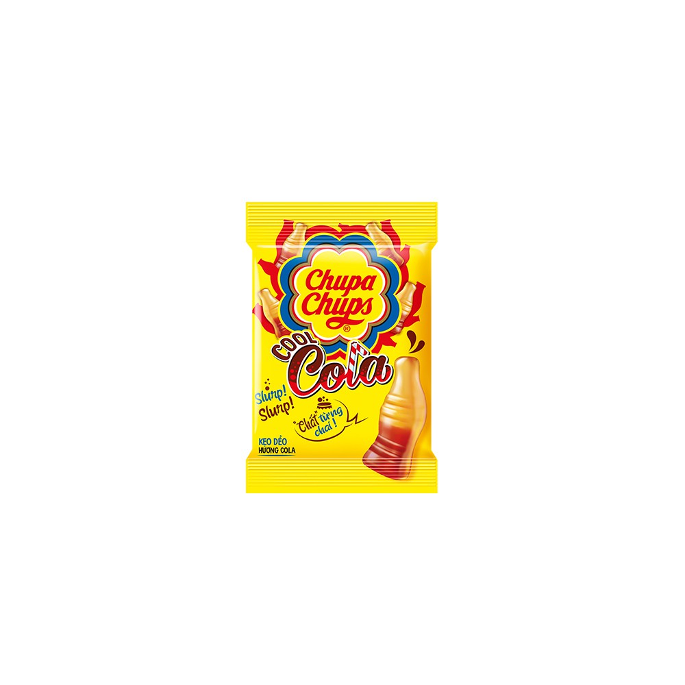 Kẹo Dẻo Chupa Chups Cola (Túi 16 gói 24g)