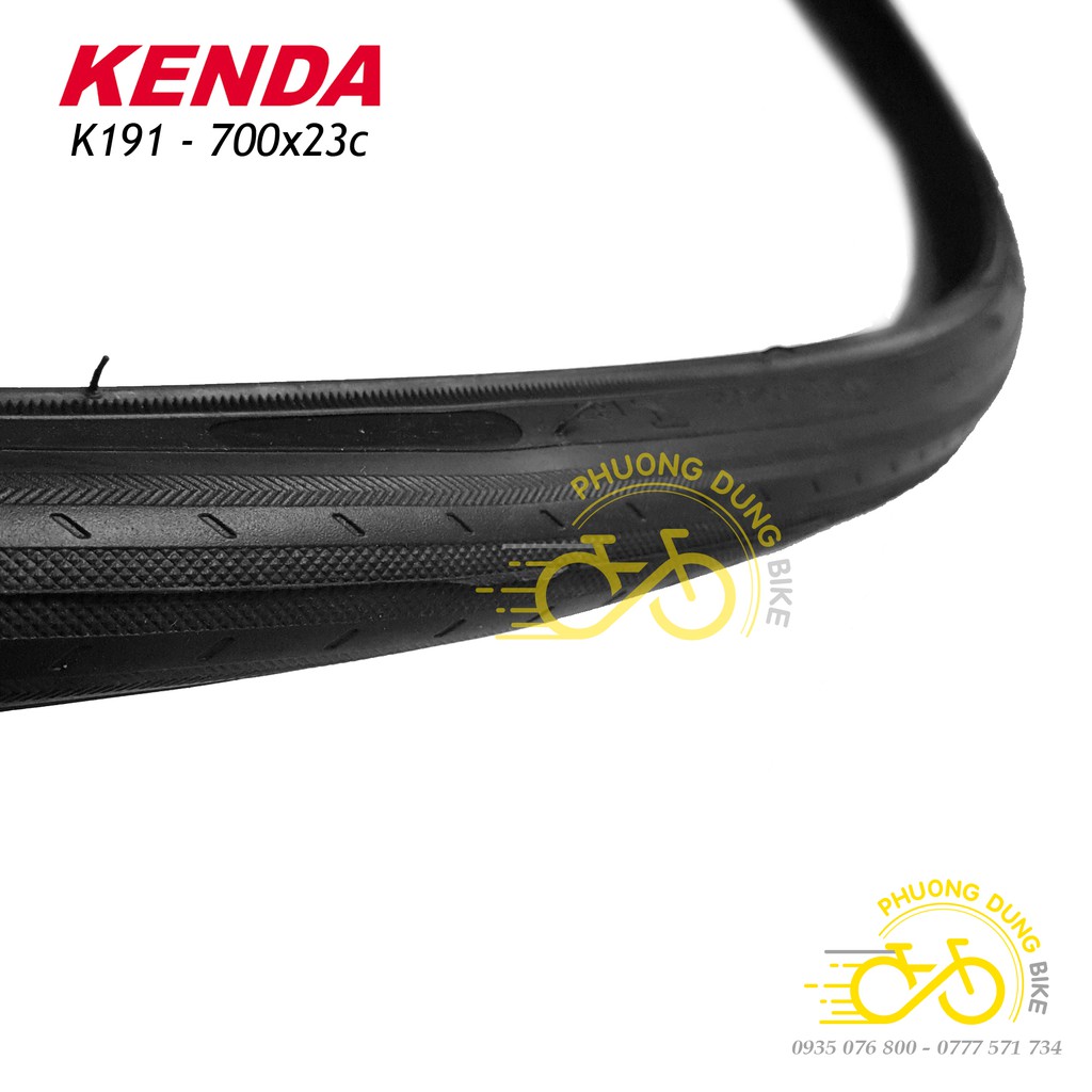 Lốp (Vỏ) xe đạp KENDA K191 700x23C - 1 Chiếc