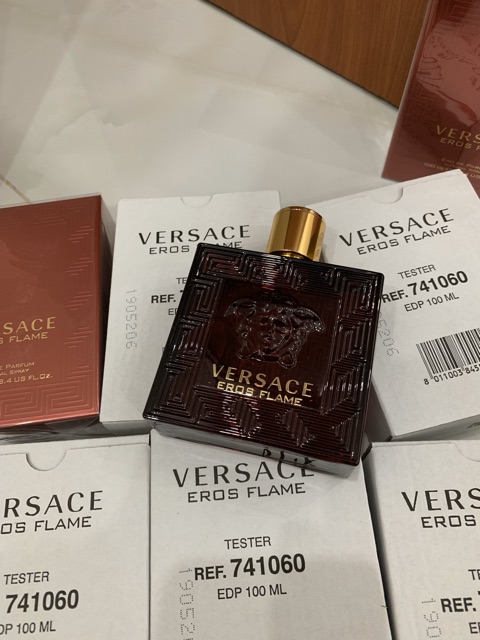  Nước hoa tester versace eros flame edp 100ml (như hình, tự chụp)