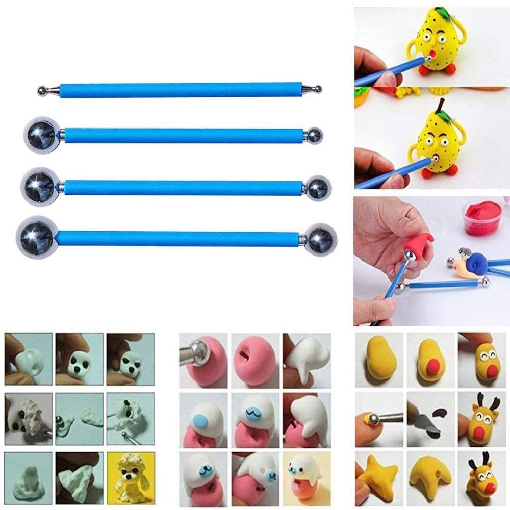 Bộ 6 Kim Tạo Hình Đất Sét / Đất Sét DIY