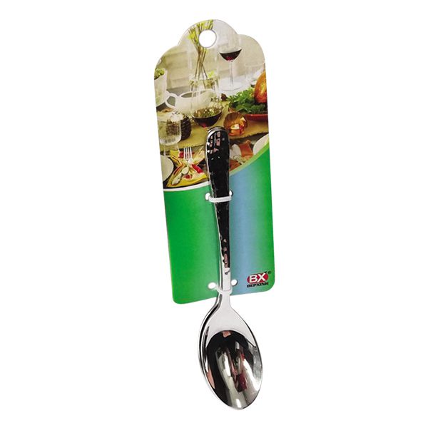 E - Muỗng Cà Phê Ngắn Inox Kim Cương