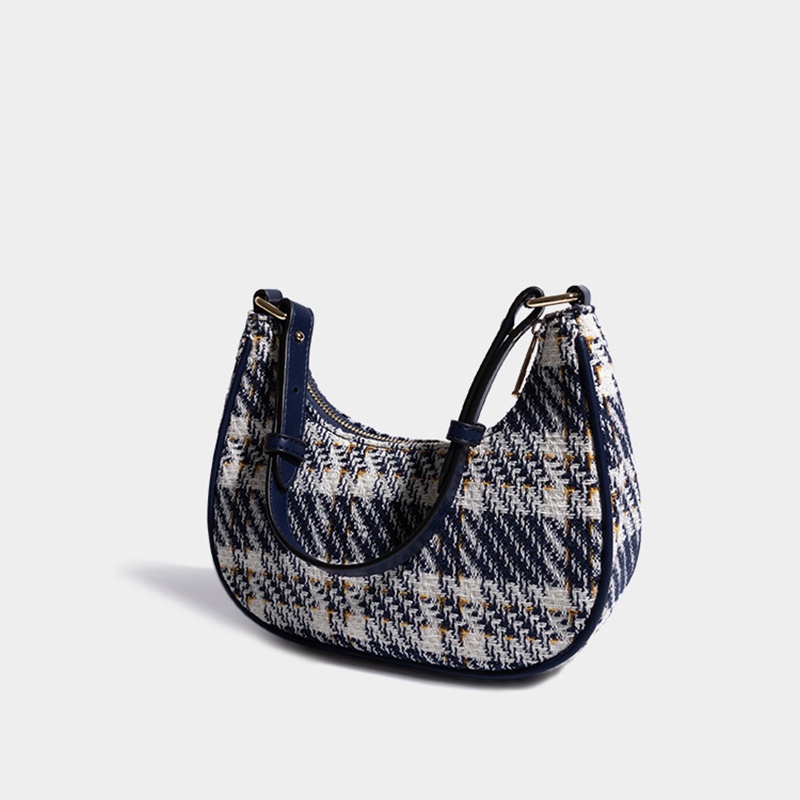 Túi xách IELGY đeo chéo vai thiết kế caro hợp thời trang và linh hoạt cho nữ