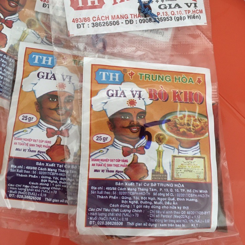 Gia vị bò kho TRUNG HOÀ 25 gram | BigBuy360 - bigbuy360.vn