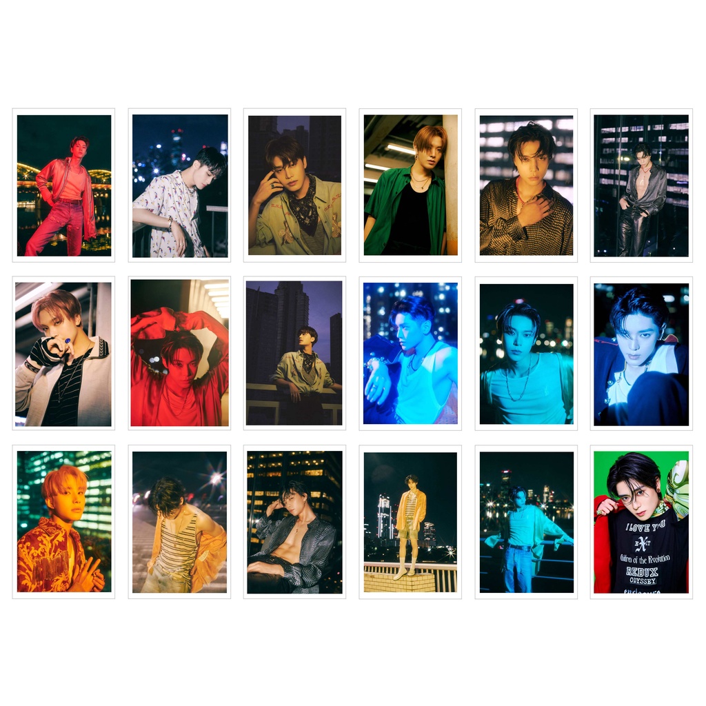 [Ép Lụa] Lomo Card 63 Ảnh NCT - Sticker Concept Photo