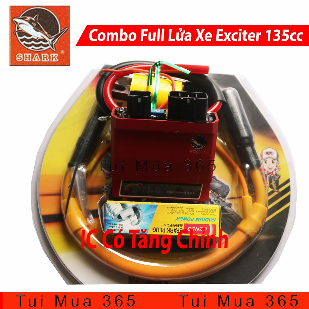 Combo Độ Full Dàn Lửa cho EXCITER 135cc SHARK