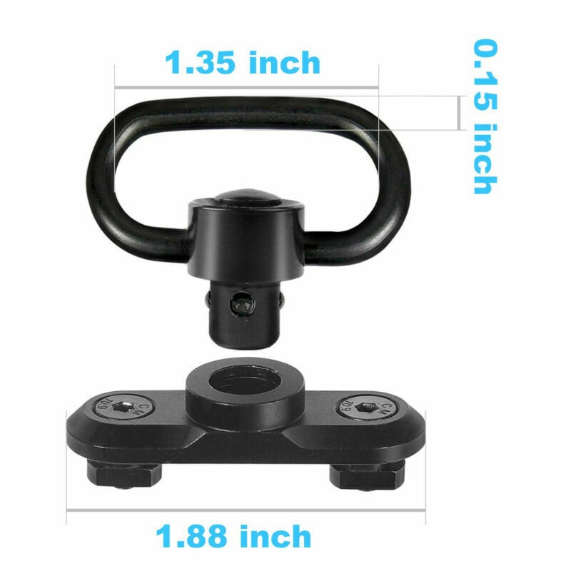 Vòng M-Lok 1.25" Tháo Lắp Nhanh Chuyên Dụng Cho Chiến Thuật