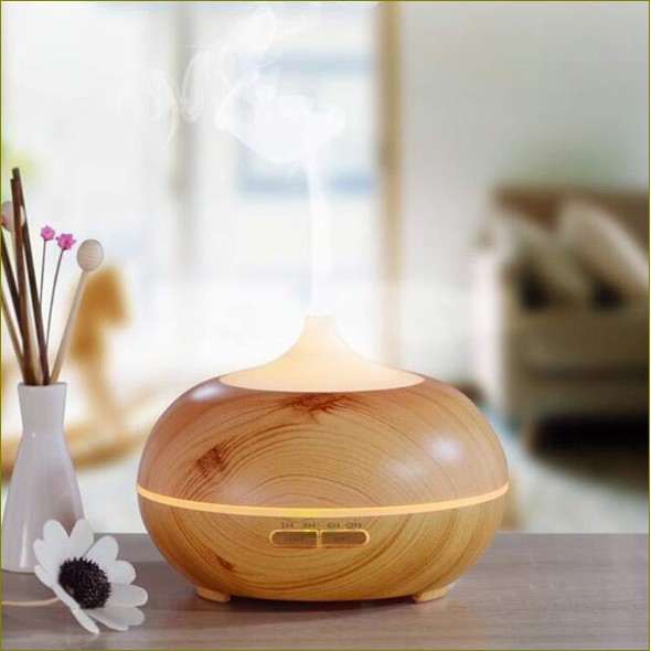 [Thơm Phòng Trong 30 Giây] Máy khuếch tán tinh dầu bí ngô 550ml, Máy xông tinh dầu Phun Sương Hơi Nước cao cấp