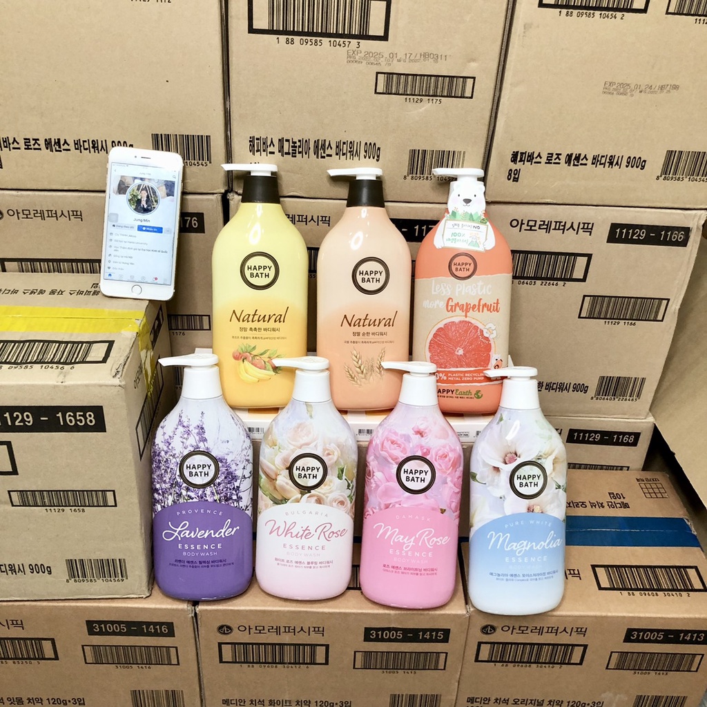 Sữa Tắm Cao Cấp HAPPYBATH Body Wash 900g