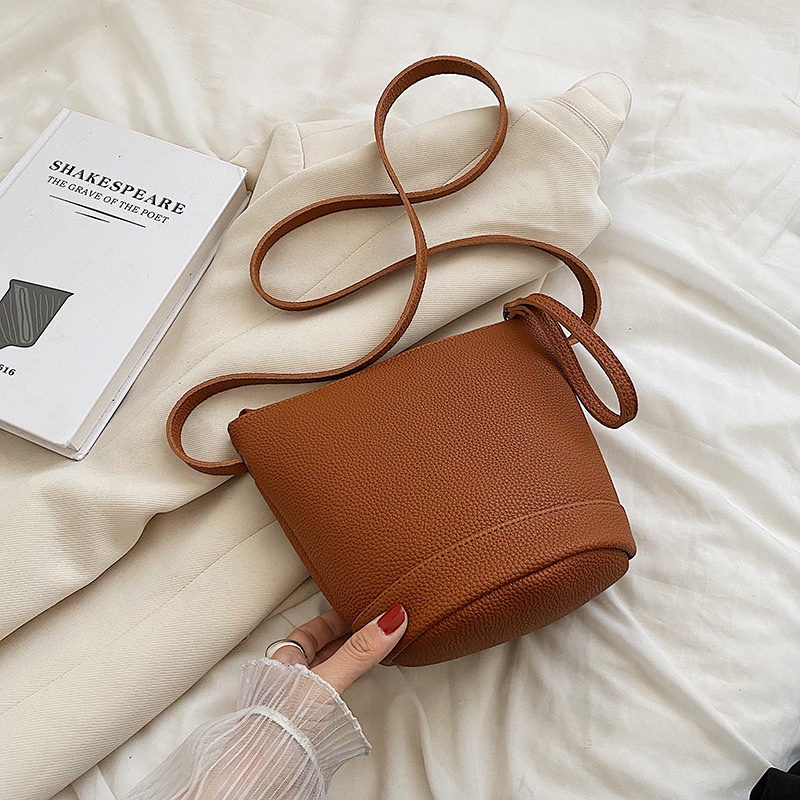 Túi đeo vai IELGY dáng xô thời trang cao cấp tùy chọn màu sắc dành cho nữ