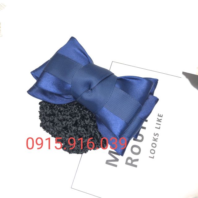 Kẹp tóc lưới nơ 3 tầng, Kẹp Búi Lưới