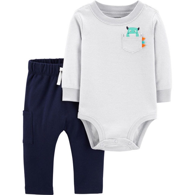 CHỌN MẪU LINK 2- body chip bé trai cổ tròn cổ trụ bộ áo liền quần bodysuit dài tay xuất dư tách set không kèm quần áo