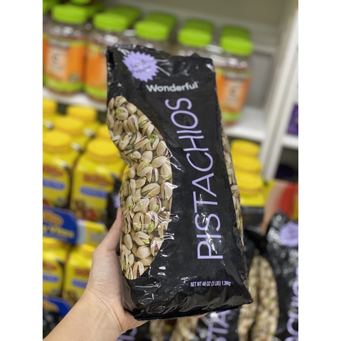 Hạt dẻ cười Wonderful PISTACHIOS 1.36kg