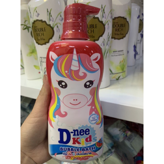 SỮA TẮM GỘI DNEE KID THÁI LAN HÌNH THÚ 400ML có 6 mầu như hình