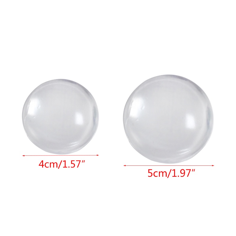 Set 6 Miếng Cao Su Chặn Cửa Trong Suốt Chống Va Đập Tiện Dụng