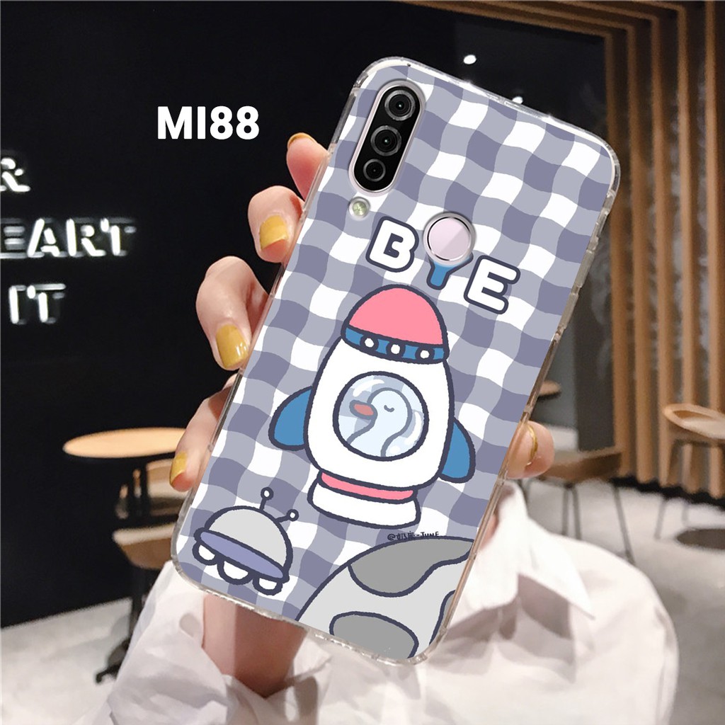 Ốp lưng VSmart Joy 3 dẻo trong in hình vũ trụ