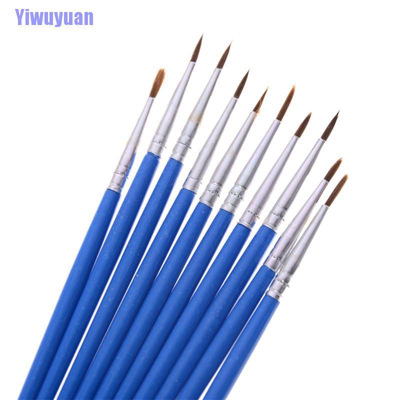 Bộ 10 Cọ Vẽ Tranh Đặc Biệt