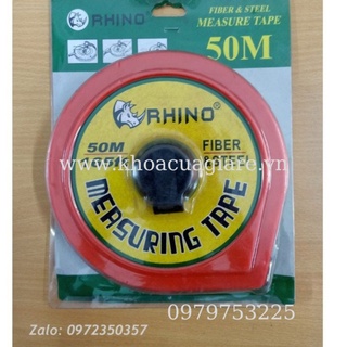 [ FREESHIP]  💥Thước dây cuộn  (20m-30m-50m) sợi vải Rhino