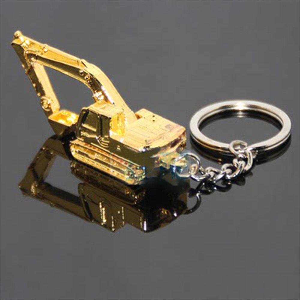 Móc Khóa Hình Máy Xúc 3D Ba Chiều Sáng Tạo Đa Năng