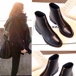 Boot da pu đế 3,5cm