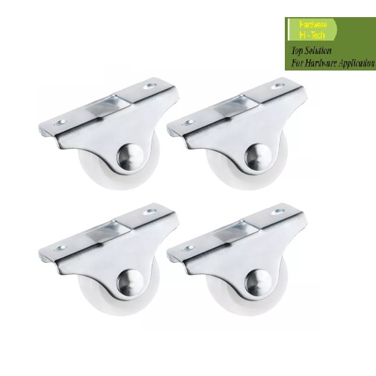 Bánh xe 1 hướng (cố định) / BÁNH XE NHỰA TRẮNG PHI 24/ BÁNH XE CỐ ĐỊNH