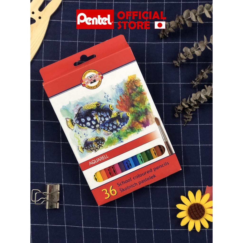 Bút Chì Màu Nước KOH-I-NOOR 3716 Bộ 12/24 Màu | Màu Sắc Đa Dạng | Hiệu Ứng Màu Nước | Chuyên Nghiệp Học Sinh