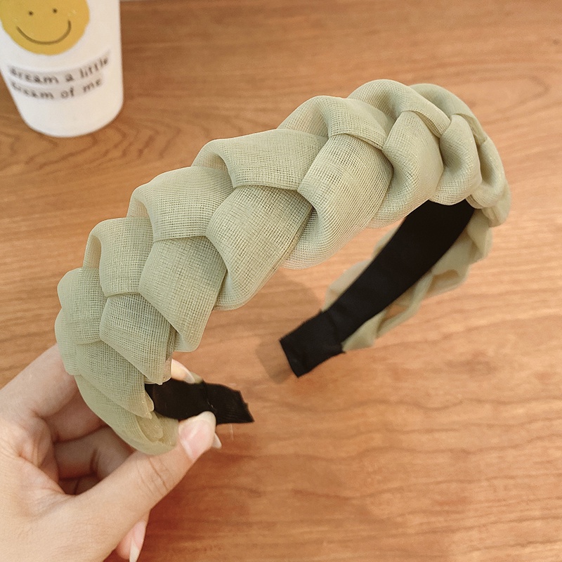 Băng đô cài tóc bản rộng kiểu Hàn Quốc thời trang cho nữ